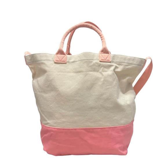 New Victoria Secret Womens Tote Bag‎ Pink Gym Travel Large Bag - Picture 3 of 6